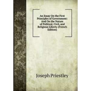   Civil, and Religious Liberty (French Edition) Joseph Priestley Books