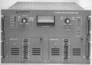 500 or 1KW AM broadcast transmitters
