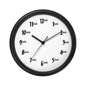  Time ish Clock Funny Wall Clock by CafePress: Home 