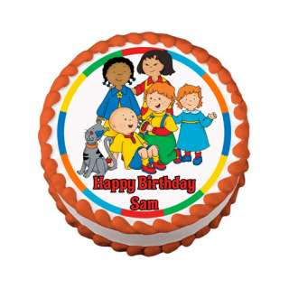 CAILLOU #2 Edible Birthday Party Cake Image Topper Decoration  