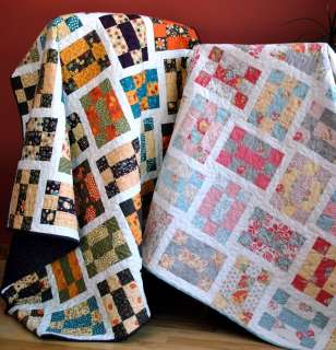   QUILT PATTERN three sizes baby to twin Layer Cake or Charm Packs