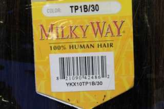   Color TPB/30 Two Tone Piano Color 100% Human Hair 821090424862  