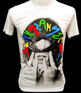 KAREN O Yeah Yeah Yeahs Abstract PunK RocK T Shirt S  
