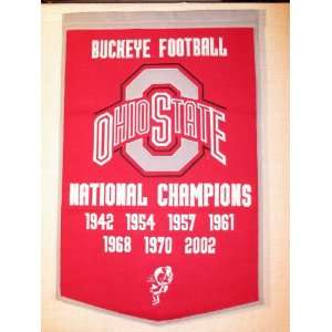   Ohio State Buckeyes College Football Dynasty Banner: Sports & Outdoors