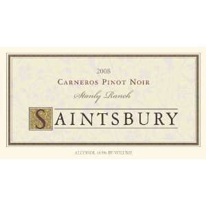  Saintsbury Stanly Ranch Carneros Pinot Noir 2008: Grocery 