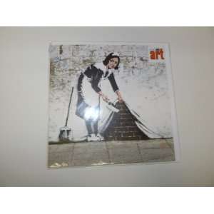  Maid Cleaning Street Art Card: Everything Else
