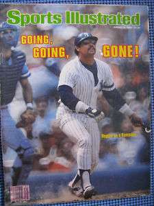 Sports Illustrated Reggie Jackson New York Yankees 1980  