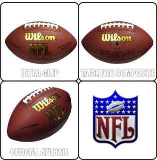 Wilson Official NFL Tack Ultra Grip American Football  