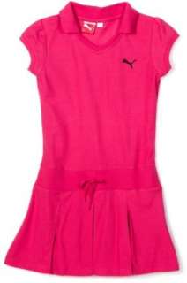   Puma   Kids 2 6x Girls Little Sleeveless Pleated Polo Dress: Clothing
