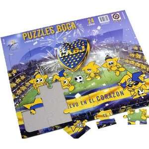   Boca Juniors Rompecabezas   Puzzle 24 Pieces Soccer Team: Toys & Games