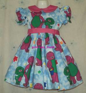 princess_trunk VHTF Barney w/Baby Bop Dress Deluxe Custom Sz 12M 10Yrs 