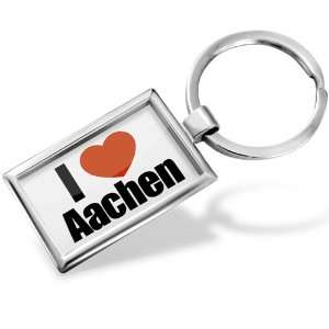  Keychain I Love Aachen region: North Rhine Westphalia 