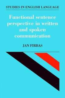   by Jan Firbas, Cambridge University Press  Paperback, Hardcover