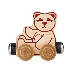  Wooden Train Car  Stitches the Bear Toys & Games