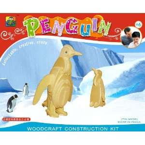  PENGUIN 3d wooden puzzle Beauty