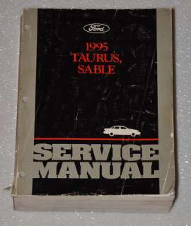 1995 FORD TAURUS GL LX SE SHO MERCURY SABLE GS LS OEM Shop Service 