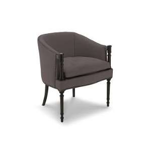  Williams Sonoma Home Grayson Chair, Luxe Velvet, Pewter 