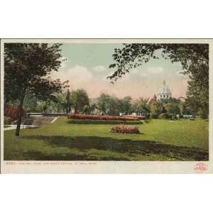   Reprint St. Paul MN   Central Park and State Capitol: Home & Kitchen