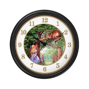  ALICE IN WONDERLAND CLOCKS Funny Wall Clock by CafePress 