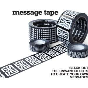  Digit DIY Black out Unwanted Lines Message Tape   3 Small 