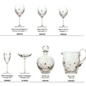 Saint Louis Crystal Botticelli Wine Glass Number 3 Stemware  