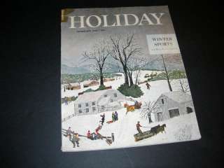 Holiday magazine   February 1947 GRANDMA MOSES  