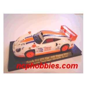 Fly   Porsche GT1 Evo Daytona 2003 wh/or #6 Slot Car (Slot 