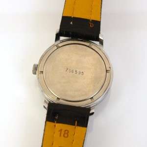 vintage USSR Russian Watch VOSTOK 2209 18 Jewels Served Movement Slim 