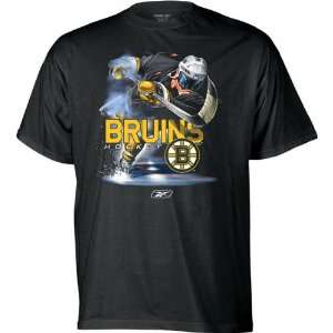  Boston Bruins Slap Shot T Shirt: Sports & Outdoors