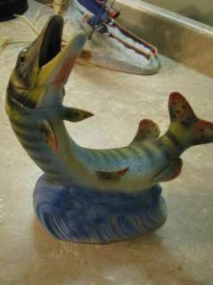SKI COUNTRY Vintage MUSKIE DECANTER 1977 Foss Co BOTTLE  