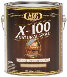 ABR X 100 Natural Seal WOOD PRESERVATIVE   1 gallon  