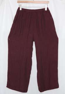 FLAX Limited 2012 Linen Crop FLOODS Pant Flood Pants 1G/2X 2G/3X 3G/4X 