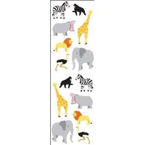  Mrs. Grossmans Stickers Wild Animals: Home & Kitchen