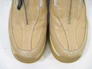CESARE P. Tan Leather Shoes Sneakers Size 5  