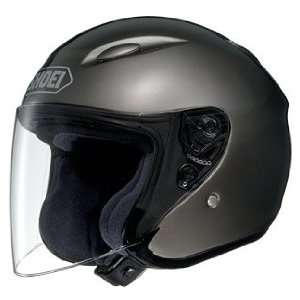   Wing Open Face Metallic Motorcycle Helmet, Anthracite, XL: Automotive
