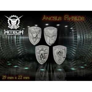  HiTech Miniatures: SciFi Angels Shields: Toys & Games