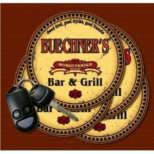 BUECHNERS Family Name Bar & Grill Coasters:  Kitchen 