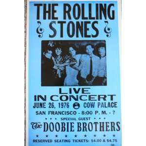   Rolling Stones W/special Guest the Doobie Brothers 