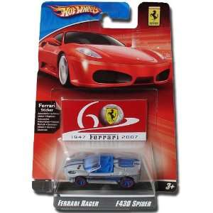  Hot Wheels: Ferrari Racer F430 Spider Die Cast 1/64 Scale 