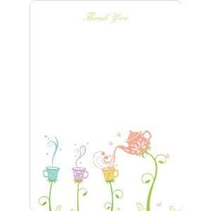  Thank You Card for Garden Tea Party Baby Shower Invitation 