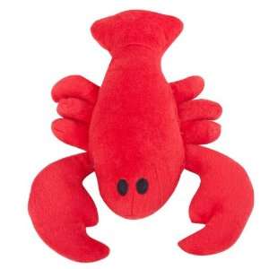  LaPet Bright Red Lobster Funny Squeaking Dog Toy Pet 