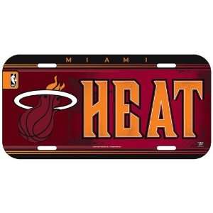  NBA Miami Heat License Plate: Sports & Outdoors