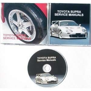  Toyota Supra Service Manuals CD: Everything Else