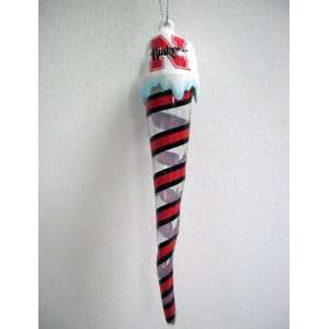  Nebraska Light Up Icicle Ornament