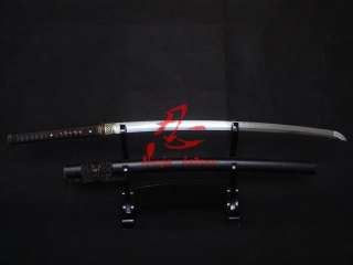 clay tempered japanese katana sword musashi tsuba sharp  