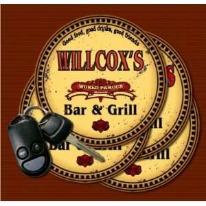  WILLCOXS Family Name Bar & Grill Coasters: Kitchen 