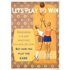  Willard Frederic Elmes   Lets Play To Win Giclee Canvas 