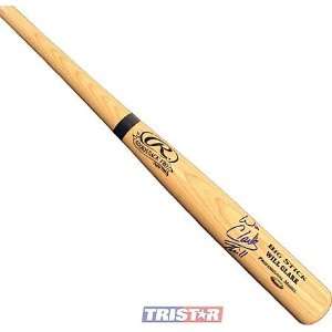  Will Clark Autographed Rawlings Name Model Bat Inscribed The Thrill 