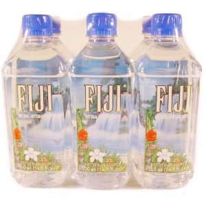 Fiji natural artesian water bottled at source, 5 1/2 liter bottles 6 