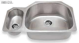 Undermount Stainless Steel Kitchen Sink SM3121R/L (#350513085580 